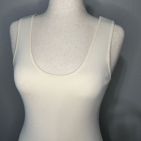 COS Cream Scoop Nectar Tank Maxi Dress. Size L. - Picture 5 of 8